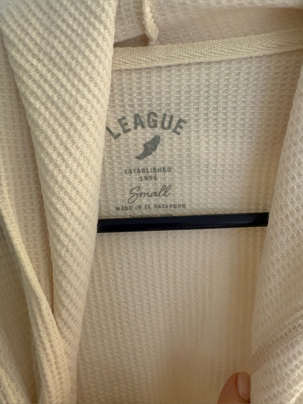 League91 Penn State Women's Waffle Oversized Hoodie NWT - Picture 2 of 6